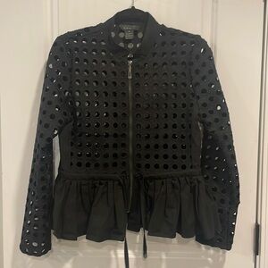 Gracia, black summer jacket.